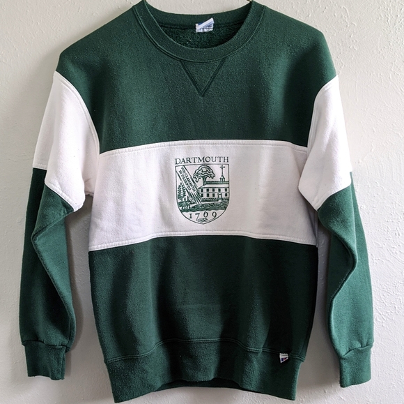 Russell Athletic Other - VTG Dartmouth College Rugby Stripe Crewneck